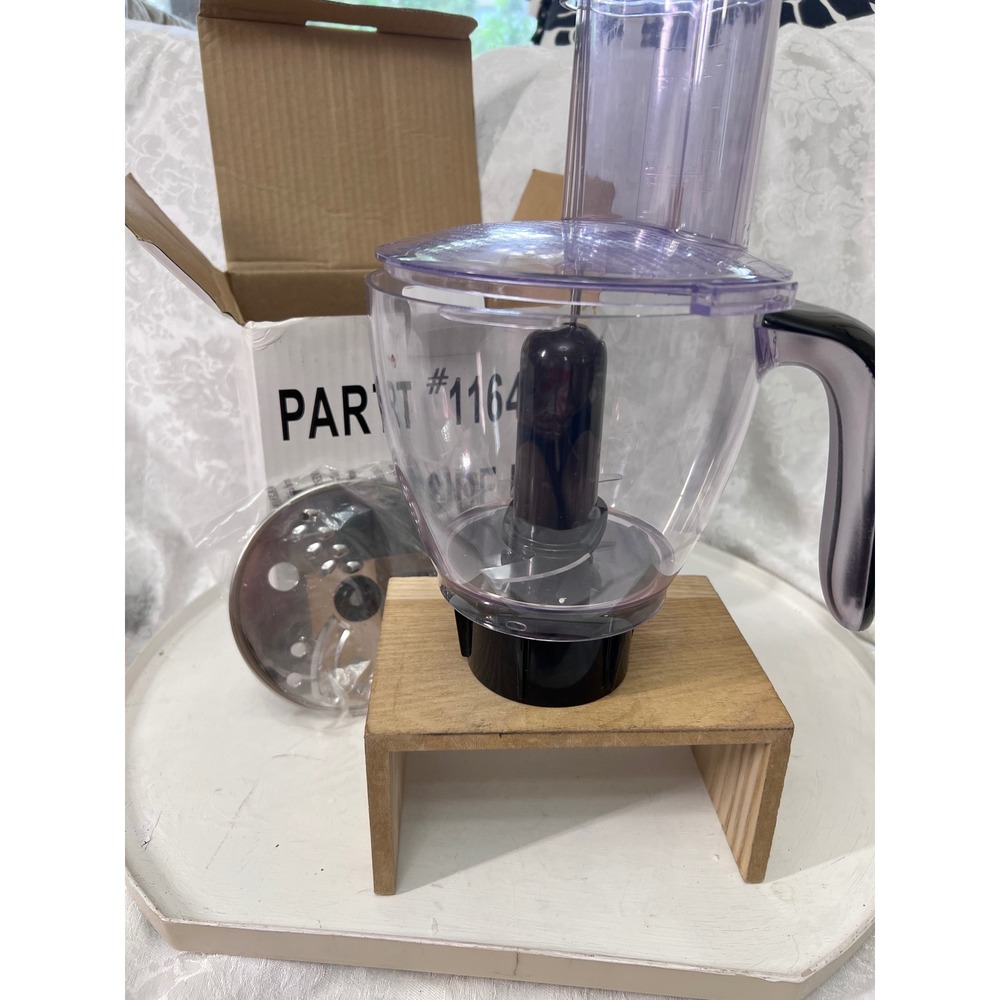 Oster Food Processor Attachment Part 116434 Work Bowl Blade Disc Set